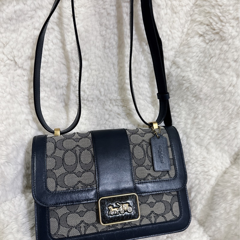 coach 肩背包Alie 23經典單肩手袋-56