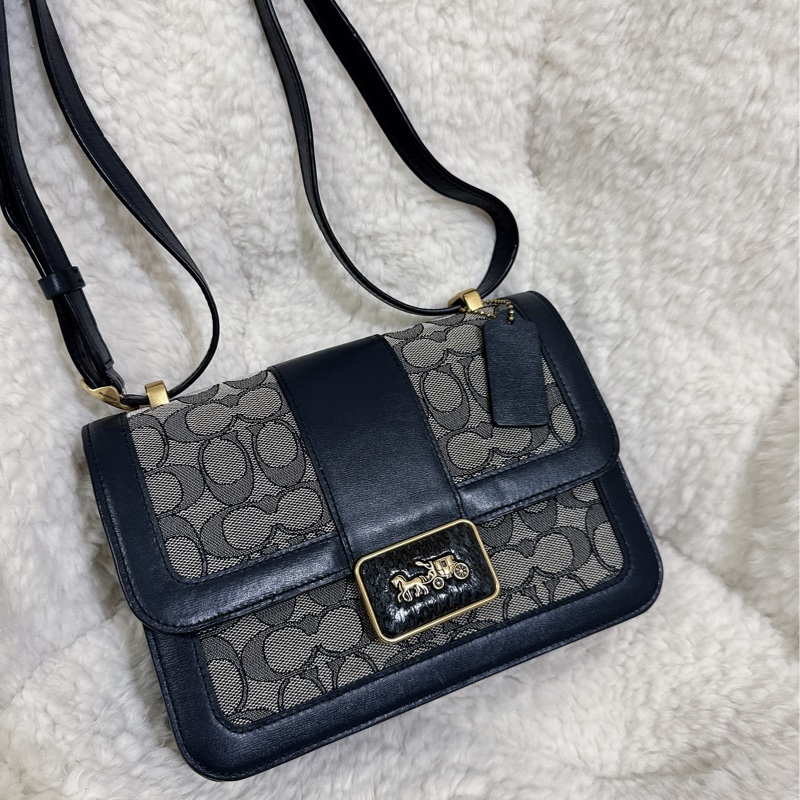 coach 肩背包Alie 23經典單肩手袋-59