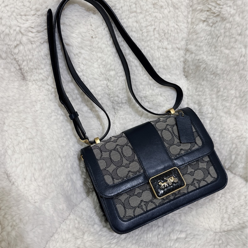 coach 肩背包Alie 23經典單肩手袋-60