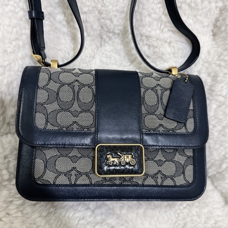 coach 肩背包Alie 23經典單肩手袋-61