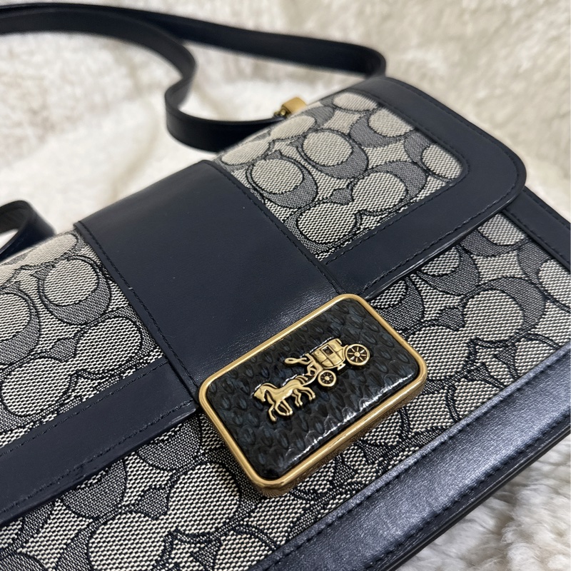 coach 肩背包Alie 23經典單肩手袋-68