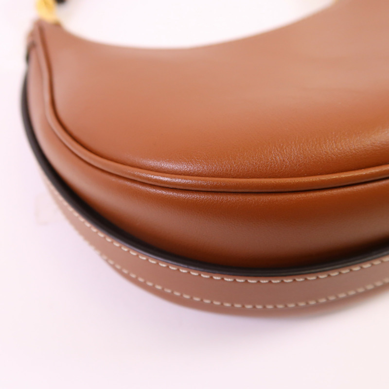 CELINE 牛皮皮革Ava金扣肩背袋-12