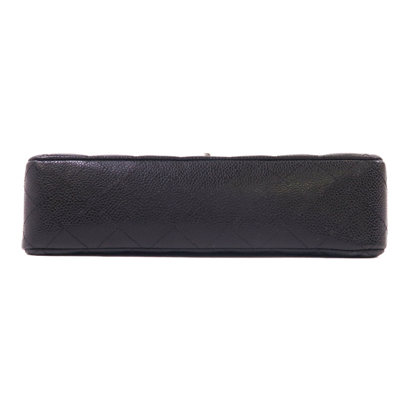 CHANEL 牛皮皮革Classic 25銀扣鏈帶肩背袋-3