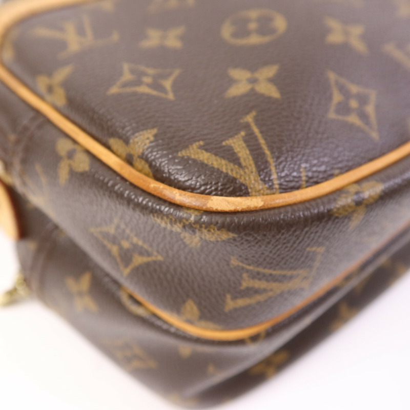 LOUIS VUITTON Monogram Reporter PM金扣肩背袋-9