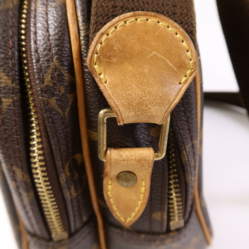 LOUIS VUITTON Monogram Reporter PM金扣肩背袋-13