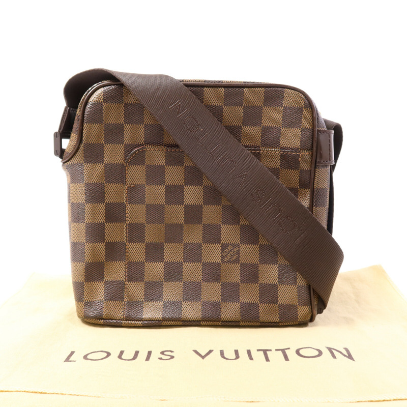 LOUIS VUITTON Damier Olaf PM肩背袋-7