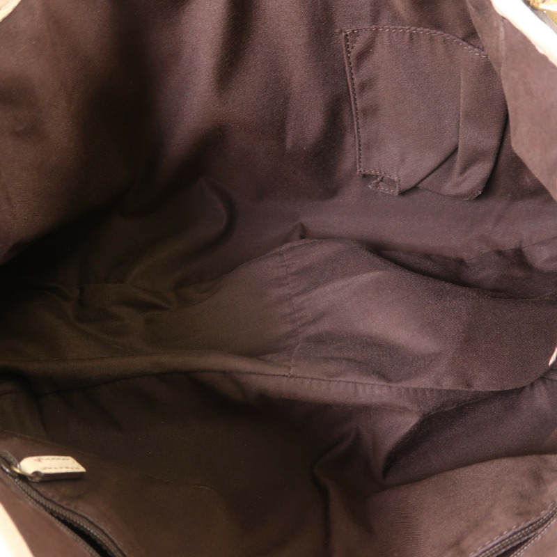 GUCCI 帆布Abbey金扣肩背袋-4