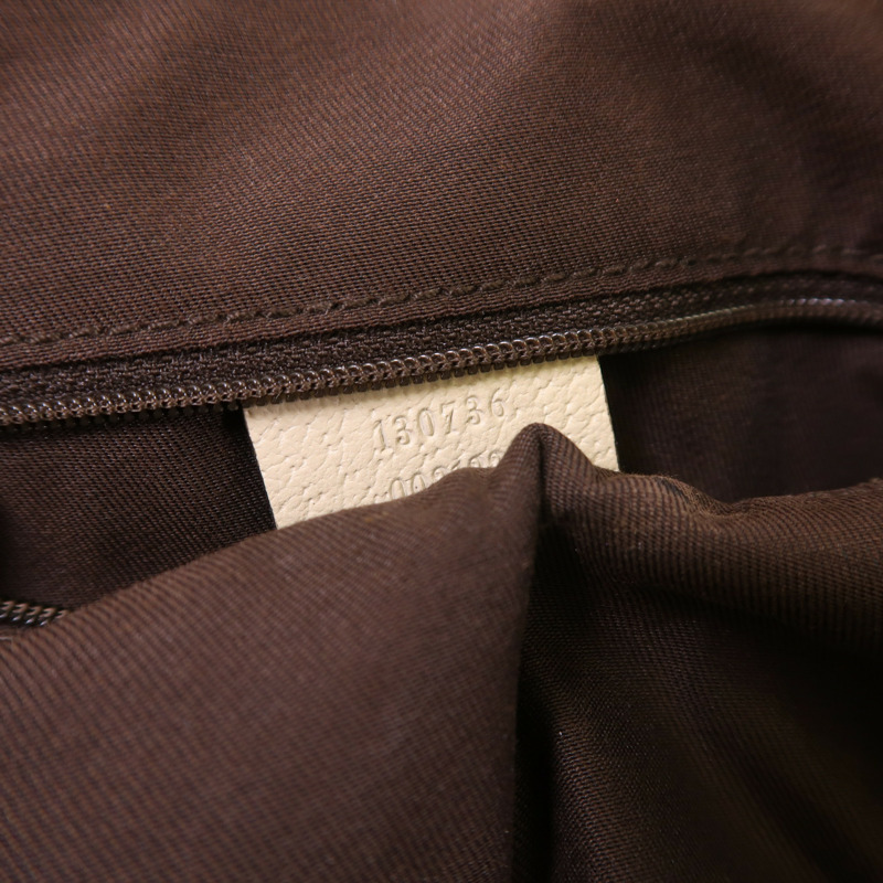 GUCCI 帆布Abbey金扣肩背袋-6