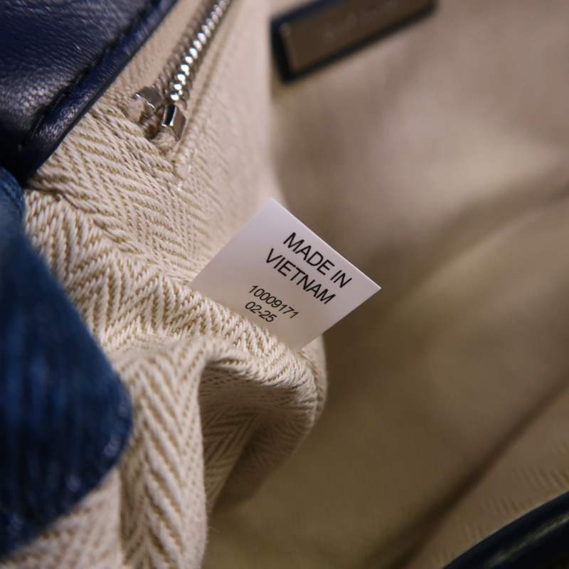 Tory Burch 牛仔布Chain Shoulder銀扣鏈帶肩背袋-6