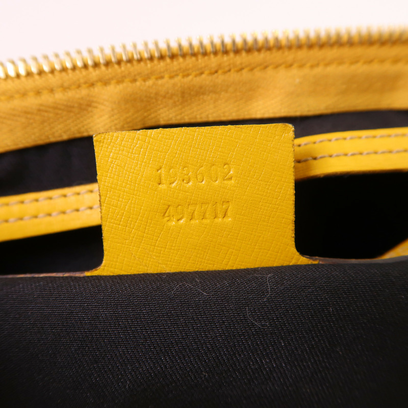 GUCCI 塗層帆布Boston Bag金扣波士頓包-6