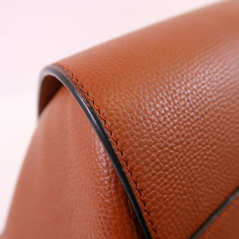 LOEWE 牛皮皮革Hammock Small金扣手挽肩背兩用袋-10