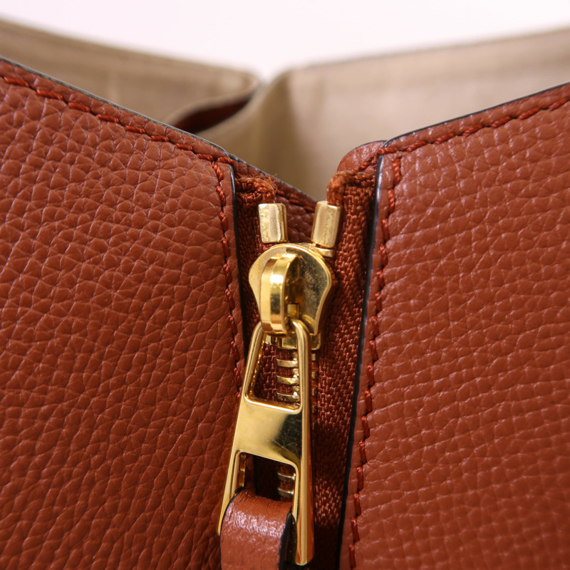 LOEWE 牛皮皮革Hammock Small金扣手挽肩背兩用袋-14