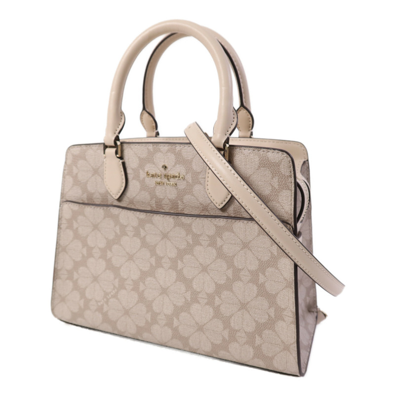 Kate Spade 塗層帆布2 Way Shoulder Bag金扣手挽肩背兩用袋-2