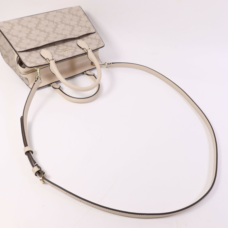 Kate Spade 塗層帆布2 Way Shoulder Bag金扣手挽肩背兩用袋-8