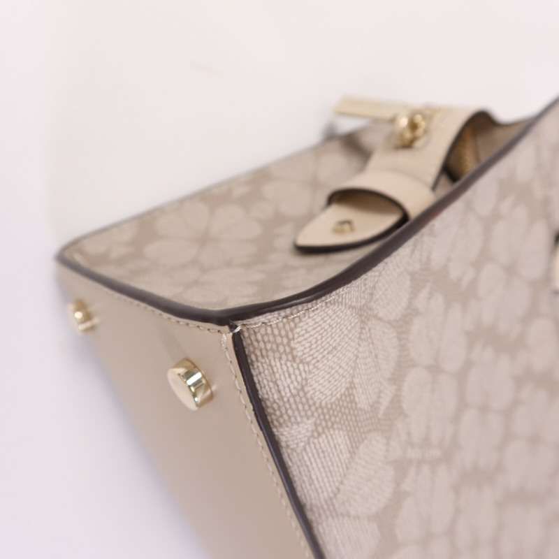 Kate Spade 塗層帆布2 Way Shoulder Bag金扣手挽肩背兩用袋-10