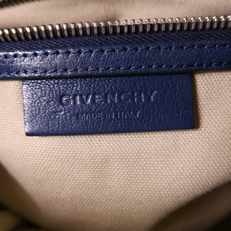 GIVENCHY 牛皮皮革Antigona Small銀扣手挽肩背兩用袋-5