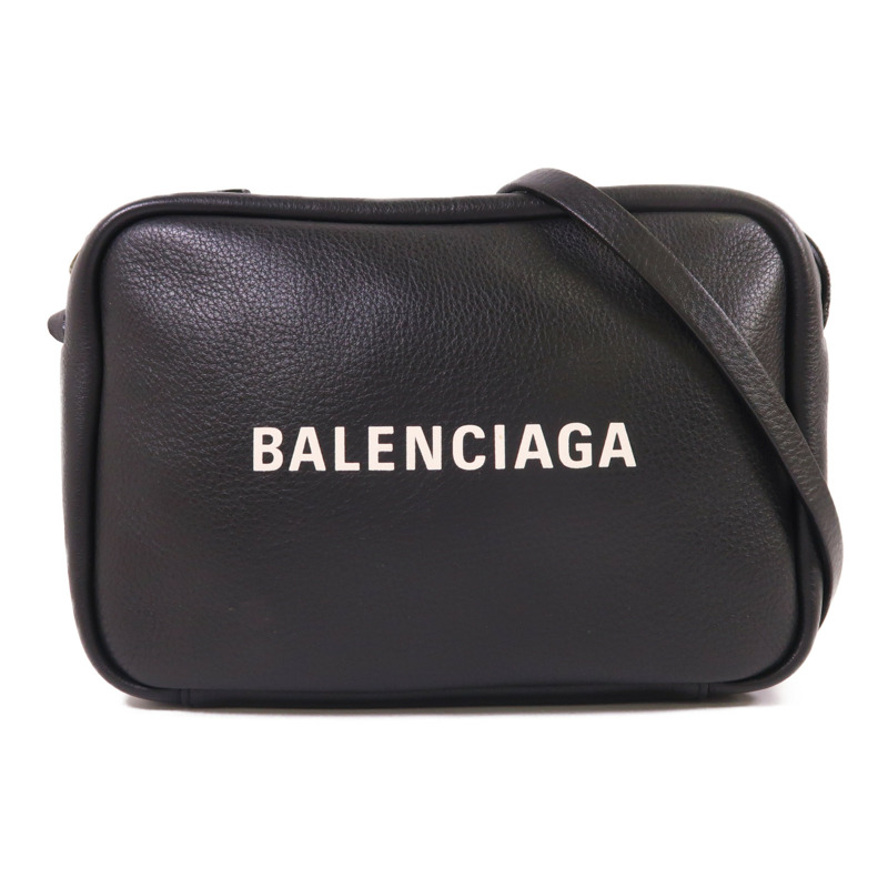 BALENCIAGA 牛皮皮革Everyday Camera Bag銀扣肩背袋-0