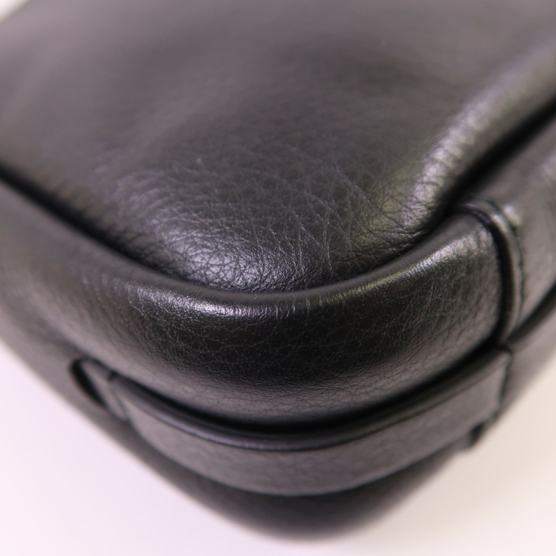 BALENCIAGA 牛皮皮革Everyday Camera Bag銀扣肩背袋-12