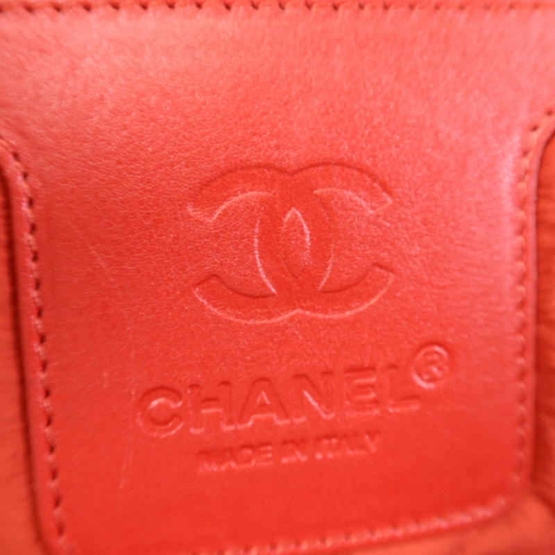 CHANEL 尼龍Coco CoCoon銀扣手挽袋-5