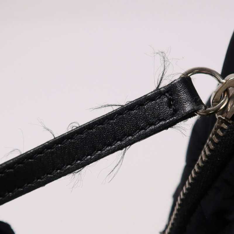 CHANEL 尼龍Coco CoCoon銀扣手挽袋-14