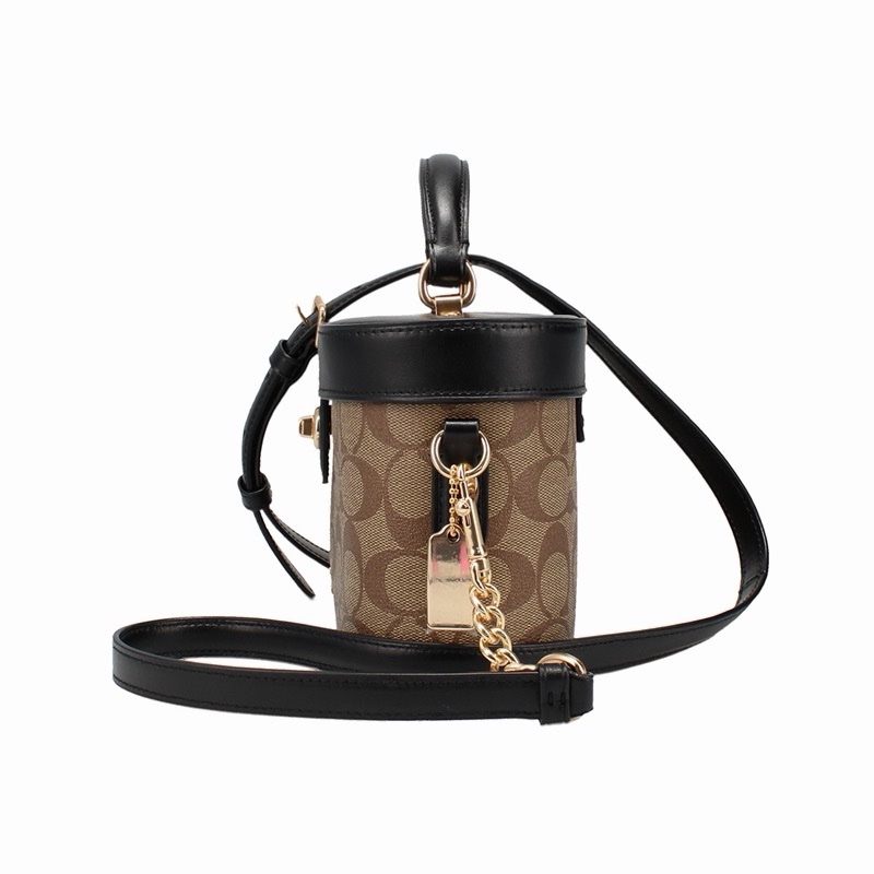 Coach 女士 徽標印花手提包均碼碼20cm*10cm*13cm-3