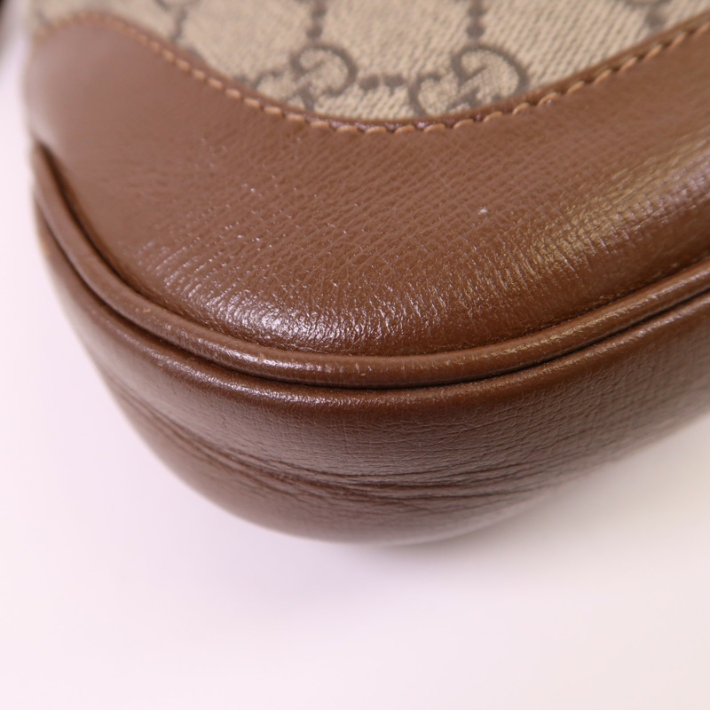 GUCCI 塗層帆布Jackie 1961 Small金扣肩背袋-9