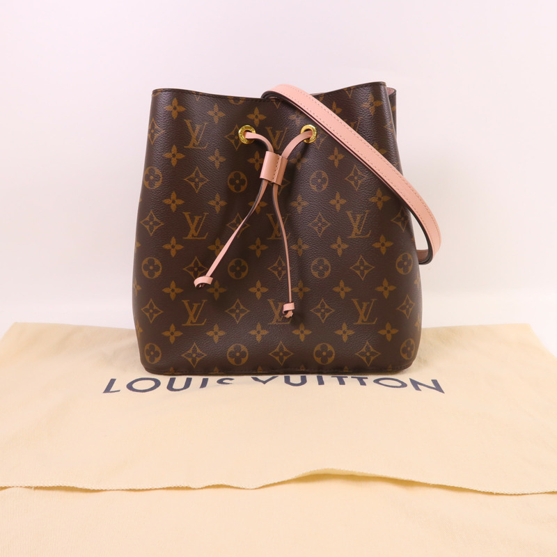 LOUIS VUITTON Monogram Neo Noe金扣手挽肩背兩用袋-8