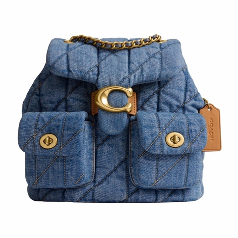 Coach 女士 TABBY 絎縫設計後背包均碼碼22.5cm*13.5cm*21cm