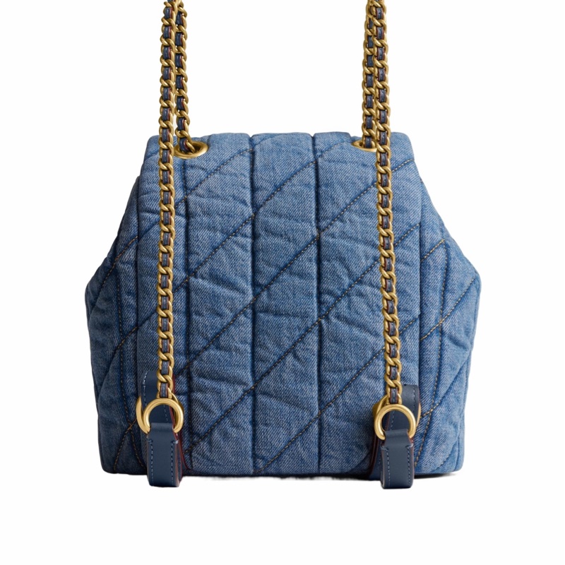 Coach 女士 TABBY 絎縫設計後背包均碼碼22.5cm*13.5cm*21cm-1