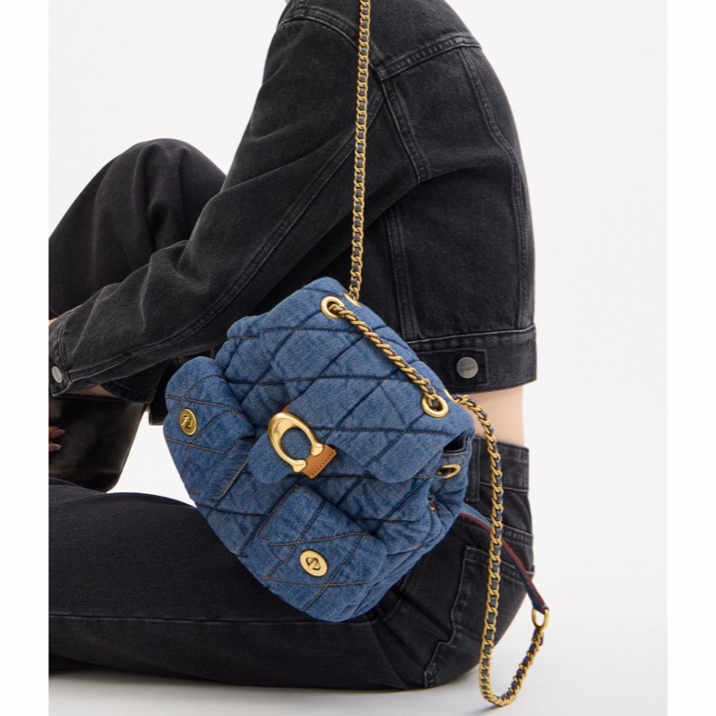 Coach 女士 TABBY 絎縫設計後背包均碼碼22.5cm*13.5cm*21cm-6