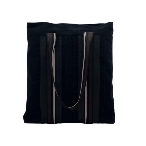 Hermès Troca 帆布拼皮購物包-2