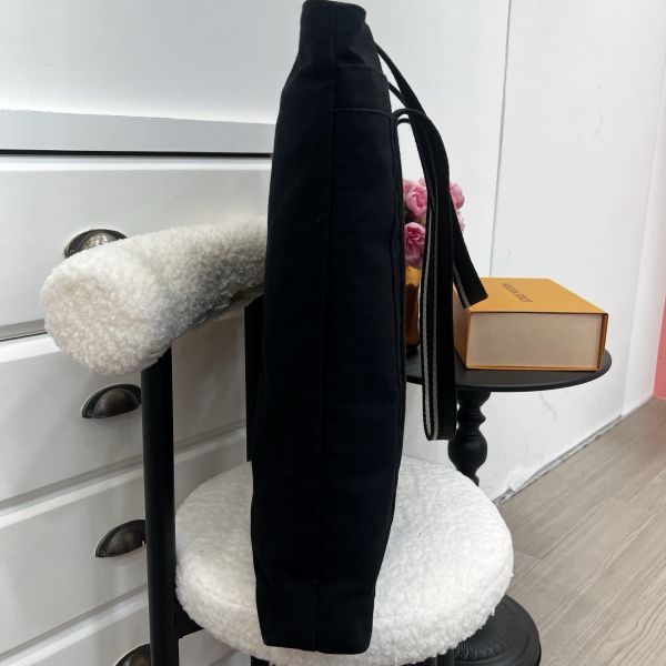 Hermès Troca 帆布拼皮購物包-6