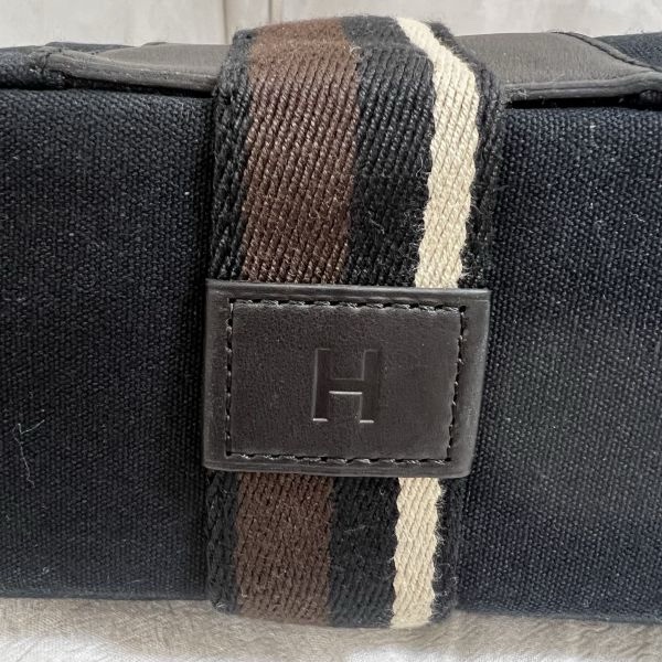 Hermès Troca 帆布拼皮購物包-8