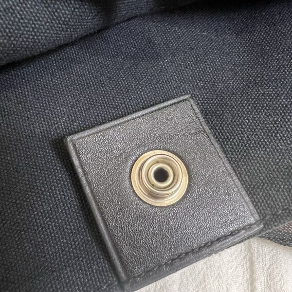 Hermès Troca 帆布拼皮購物包-12