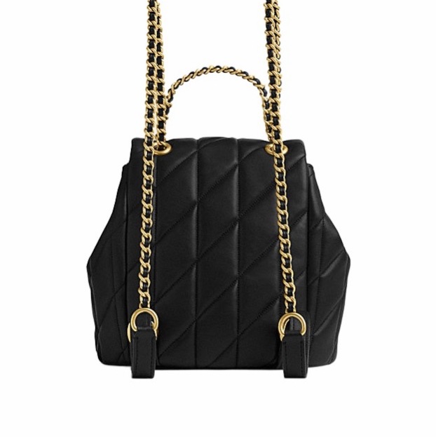 Coach 女士 絎縫雙肩包均碼碼21cm*13.5cm*22.5cm-3