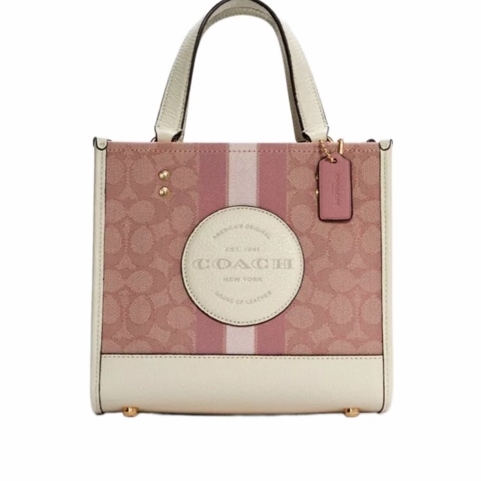 Coach 女士 Dempsey 22 印花單肩包均碼碼22cm*11cm*19.5cm-4