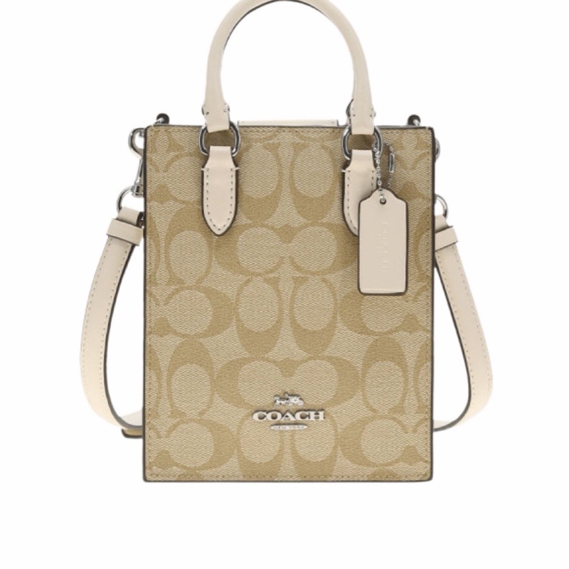 Coach 女士 徽標單肩包均碼碼MINI、14cm*5cm*17cm-0