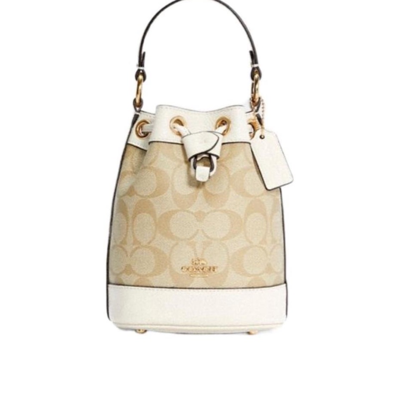 Coach 女士 Dempsey系列單肩包均碼碼長：15cm,寬：10cm，高：17.5cm-0