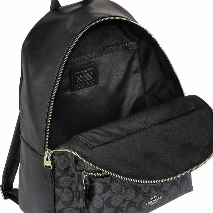 Coach 男士 拉鍊雙肩包均碼碼39cm*31cm*17cm-4