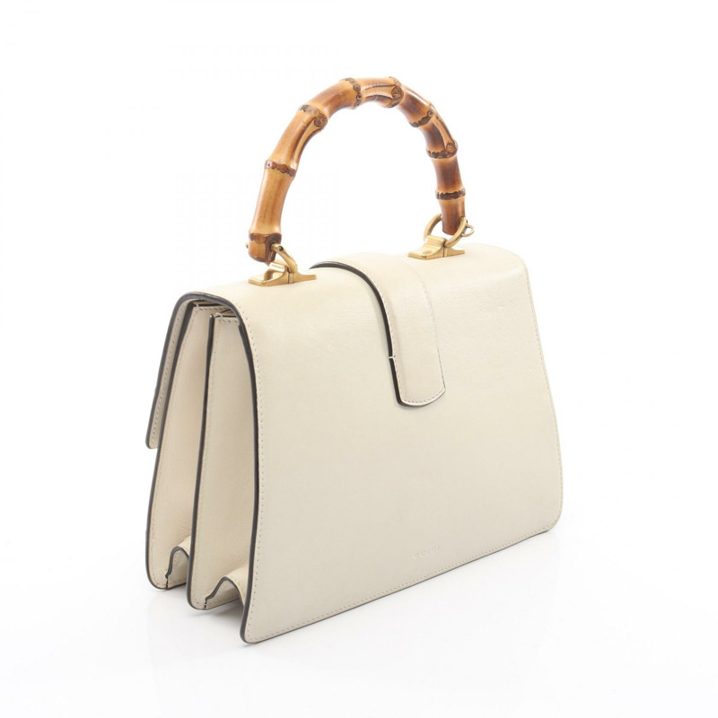 GUCCI Bamboo Dionysus 中型兩用肩包 448075 皮革 米色 海軍藍 紅色-1