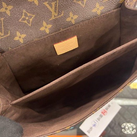 東區正精品㊣LV M44875 METIS 原花金釦信封釦郵差包斜背包兩用包 RZ4723-3