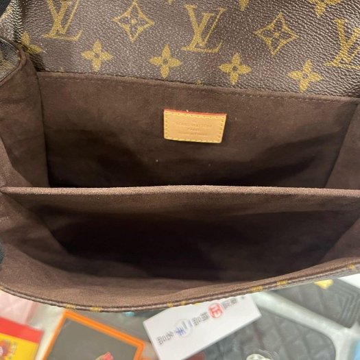 東區正精品㊣LV M44875 METIS 原花金釦信封釦郵差包斜背包兩用包 RZ4723-4