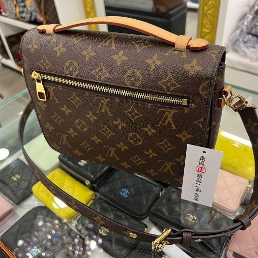 東區正精品㊣LV M44875 METIS 原花金釦信封釦郵差包斜背包兩用包 RZ4723-9