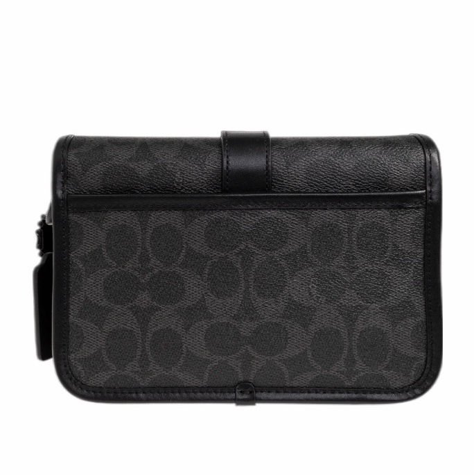 Coach 男士 League 19 經典帆布斜挎包均碼碼13.5cm*5cm*18.5cm-2