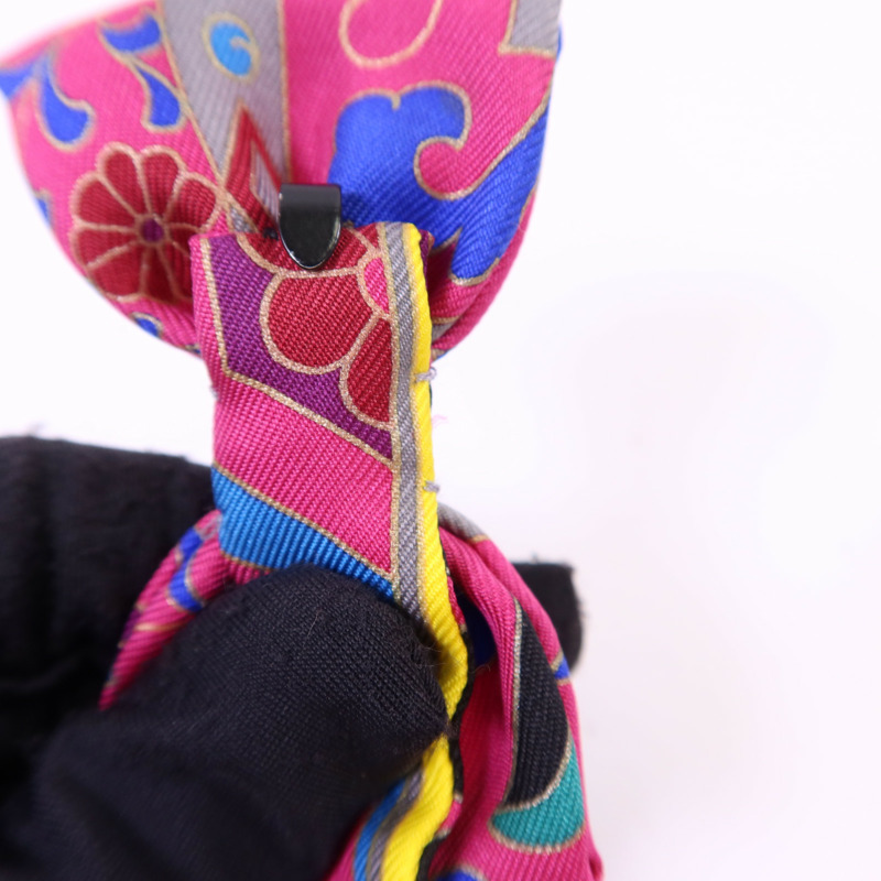 HERMES 絲質Bow Tie領結-10