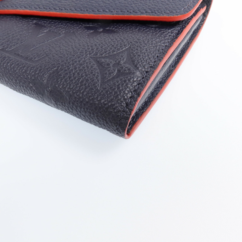 LOUIS VUITTON Monogram Empreinte Sarah金扣長錢包-6