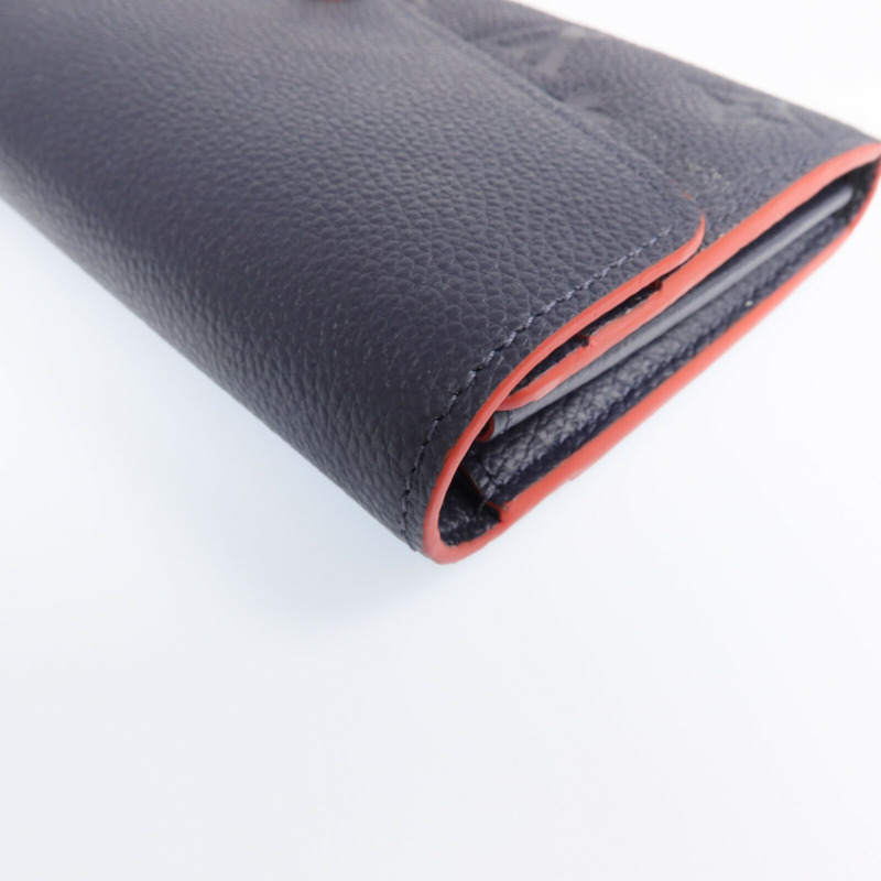 LOUIS VUITTON Monogram Empreinte Sarah金扣長錢包-9