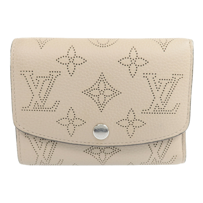 LOUIS VUITTON Monogram Mahina Victorine銀扣錢包-0