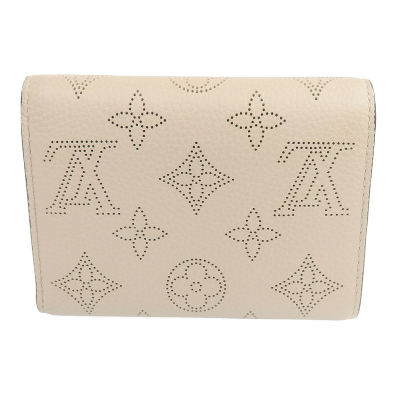 LOUIS VUITTON Monogram Mahina Victorine銀扣錢包-1
