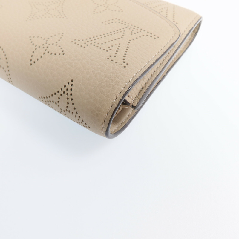 LOUIS VUITTON Monogram Mahina Victorine銀扣錢包-9